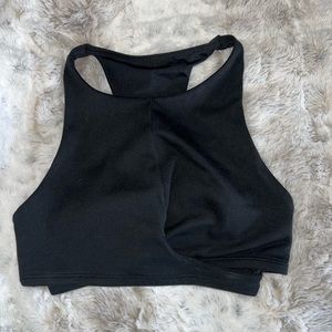 Gilly Hicks, hollister sports bra, black, size small